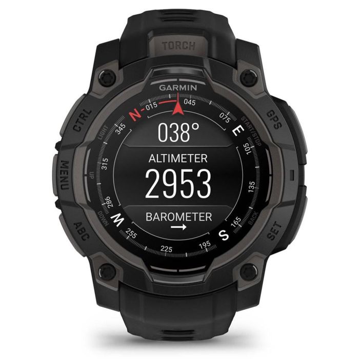 Garmin Instinct 3 AMOLED 45mm Negro Reloj Inteligente Deportivo GPS con Pantalla Táctil y Monitor de Frecuencia Cardíaca 8