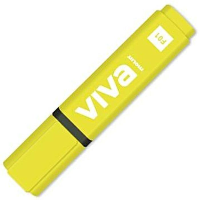 Marcador Fluorescente Molin Viva Amarillo (10 Unidades) 2 Marcador Fluorescente Molin Viva Amarillo (10 Unidades) 2