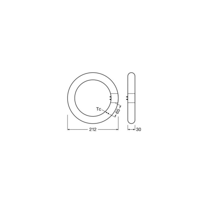 [LVE-4058075604612] Tubo LED T9 Ledvance/Osram G10q 12W 1320Lm 4000K 120º IP20 - Blanco Natural 2