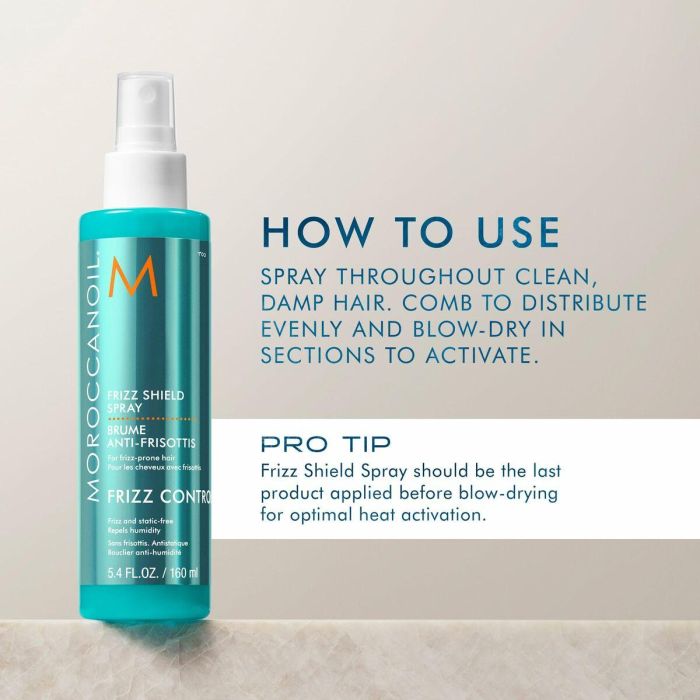 Spray Antiencrespamiento Moroccanoil Frizz Shield 160 ml 6