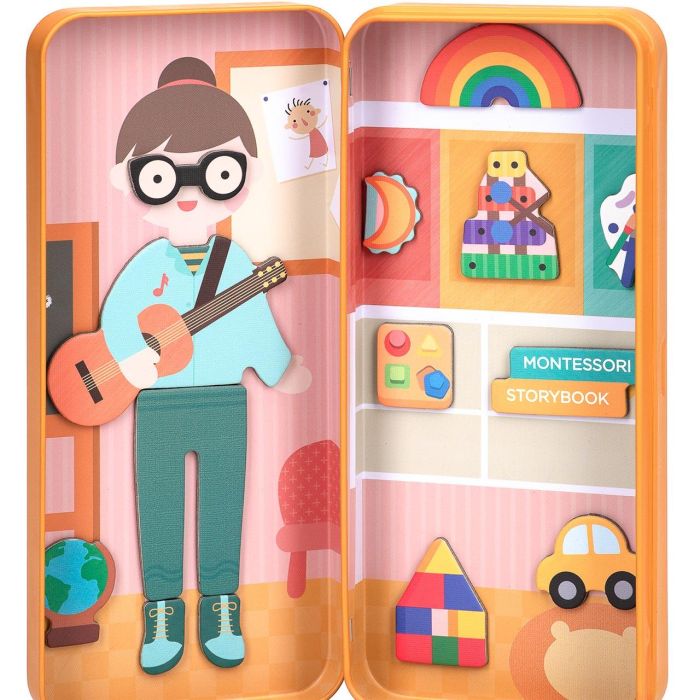 MIEREDU Puzle Magnético Me088 Mis Héroes Profesora, Bomberos, Policías, Sanitarios y Profesores para Niños +3 Años 3 MIEREDU Puzle Magnético Me088 Mis Héroes Profesora, Bomberos, Policías, Sanitarios y Profesores para Niños +3 Años 3