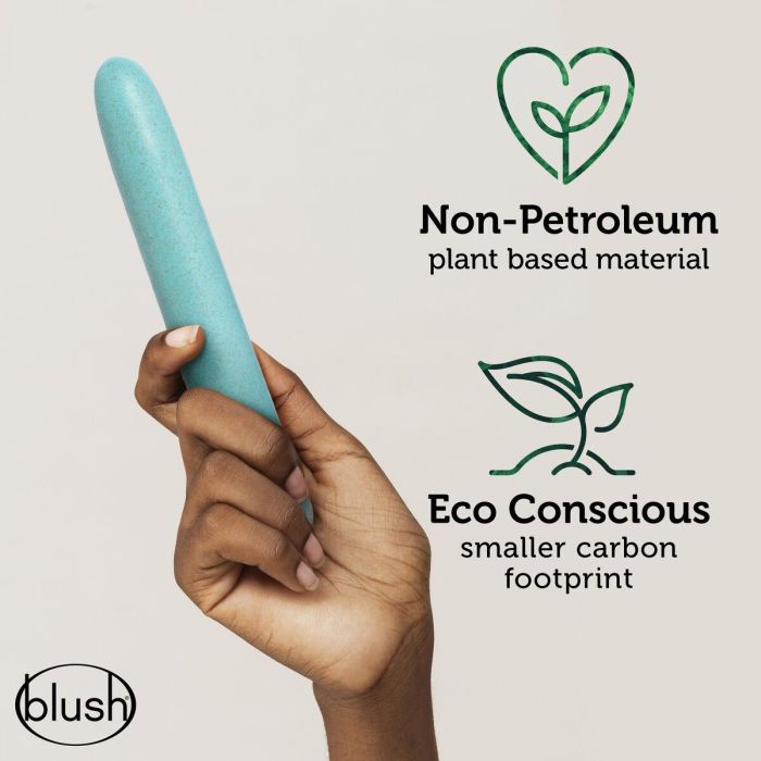 Vibrador Blush Gaia Azul 5 Vibrador Blush Gaia Azul 5