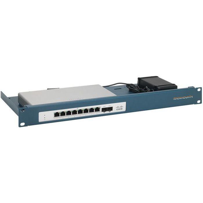 Rackmount IT RM-CI-T3 Rackmount 1U para Switches Cisco Meraki Go GS110-8, GS110-8P, MS120-8, MS120-8LP - Montaje 19" y Conexiones Frontales 3