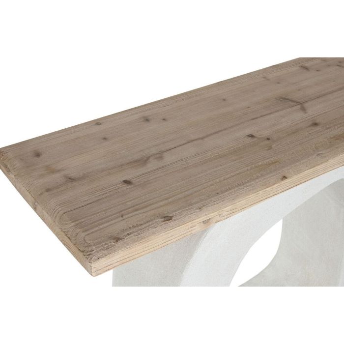 Consola DKD Home Decor Blanco Natural 38 x 82 x 120 cm 5