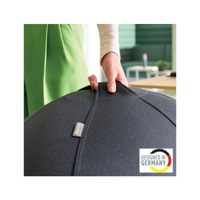 Balon De Asiento Leitz Active Sitzball Antideslizante 65 cm Color Gris Oscuro 3