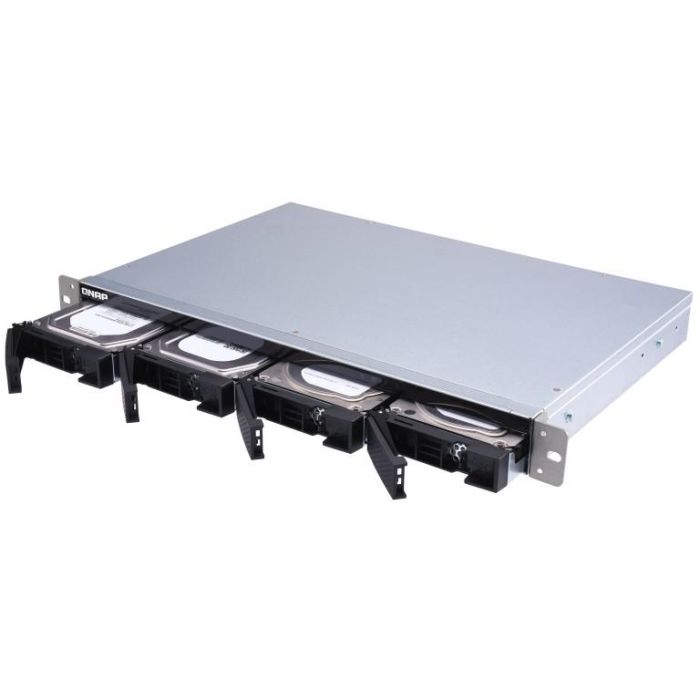 QNAP TL-R400S JBOD 4-Bahías SATA Rackmount 1U Expansión Almacenamiento Unidades 2.5/3.5" Hot-swap 4 QNAP TL-R400S JBOD 4-Bahías SATA Rackmount 1U Expansión Almacenamiento Unidades 2.5/3.5" Hot-swap 4