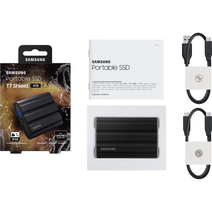 Samsung encrypted 4 TB external (portable) USB 3.2 Gen 2 3 Samsung encrypted 4 TB external (portable) USB 3.2 Gen 2 3