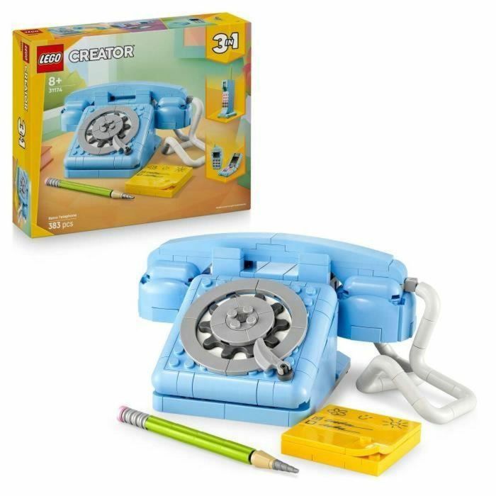 LEGO 31174 Creator 3 en 1 Teléfono Retro - Set de construcción para niños de 8 años en adelante 20 LEGO 31174 Creator 3 en 1 Teléfono Retro - Set de construcción para niños de 8 años en adelante 20