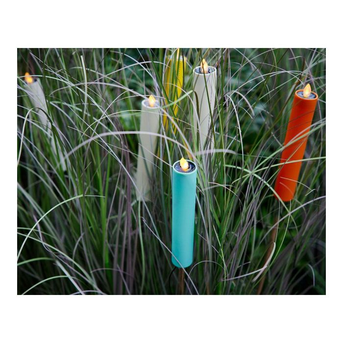 Lumineo Vela Solar Efecto Llama Ø4 x 90 cm 4