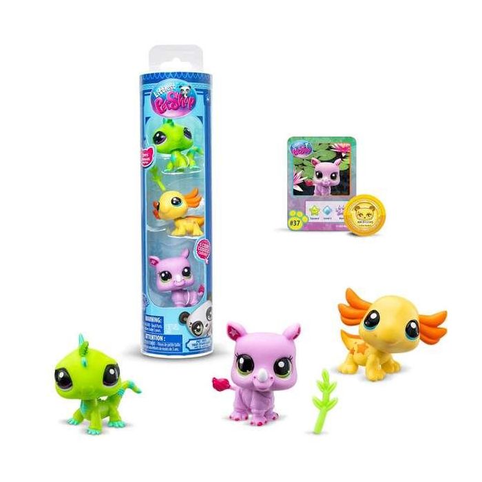 Littlest Pet Shop Pack 3 Figuras Mascotas 6,35x25,4x6,35 cm Modelos Surtidos 3 Littlest Pet Shop Pack 3 Figuras Mascotas 6,35x25,4x6,35 cm Modelos Surtidos 3