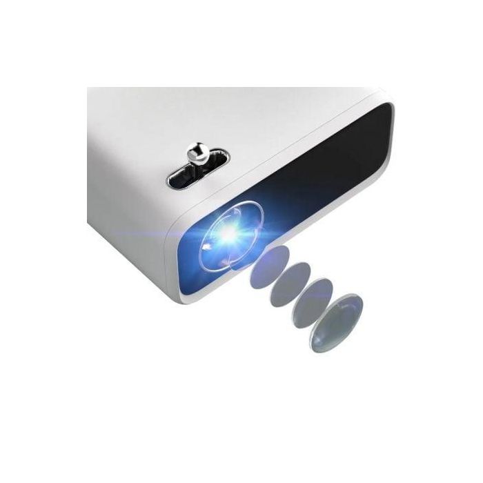 Wanbo Mini Pro Proyector 250 Lúmenes HD HDMI Blanco 3