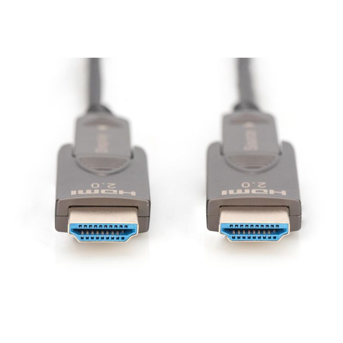 Digitus Cable HDMI AOC Híbrido Fibra Óptica 4K desmontable 10m Negro 1