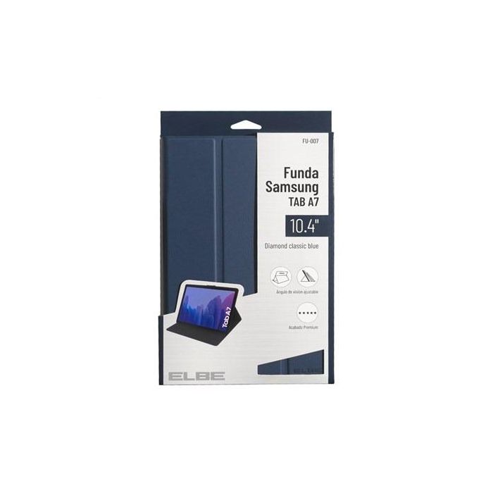 Elbe Funda FU-007 para Samsung Tab A7 2020 10.4" Azul Diamante 5