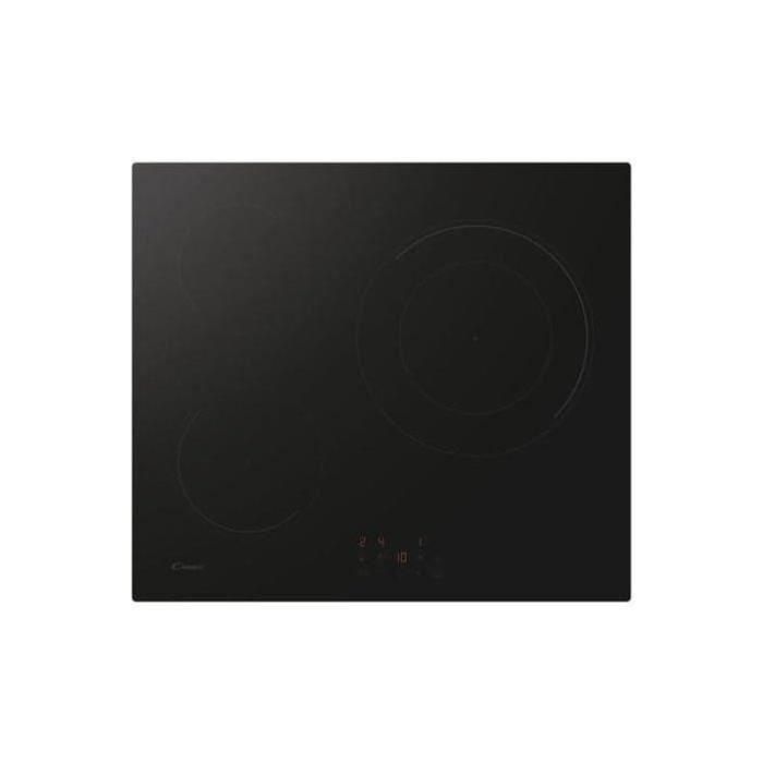 Placa de inducción CANDY 3 fuegos - L 60 cm - CI633CBB/1 - Negro 1 Placa de inducción CANDY 3 fuegos - L 60 cm - CI633CBB/1 - Negro 1