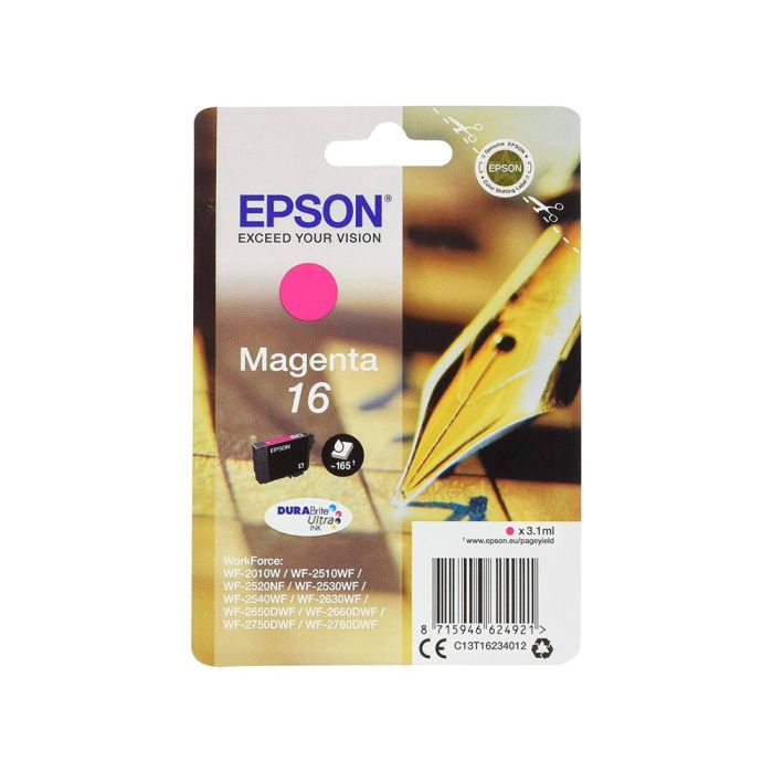 Ink-Jet Epson 16 Wf2010 W Wf2510 Wf Wf2520Nf Wf2530 Wf Wf2540 Wf Magenta 175 Pag 1