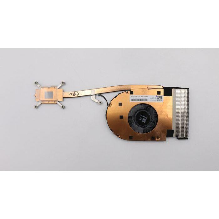 Lenovo CPU cooling fan and heatsink assembly for Lenovo ThinkPad T590, designed for Intel UMA graphics, ensures optimal performance. Lenovo CPU cooling fan and heatsink assembly for Lenovo ThinkPad T590, designed for Intel UMA graphics, ensures optimal performance.