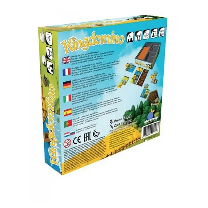 Blue Orange BLU3664824001215 Kingdomino Rompecabezas Azul Naranja, 2 o más jugadores, Adulto 1