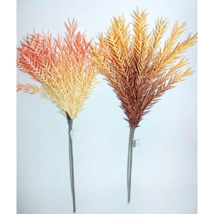 Rama DKD Home Decor Amarillo Naranja 8 x 83 x 30 cm (12 Unidades)
