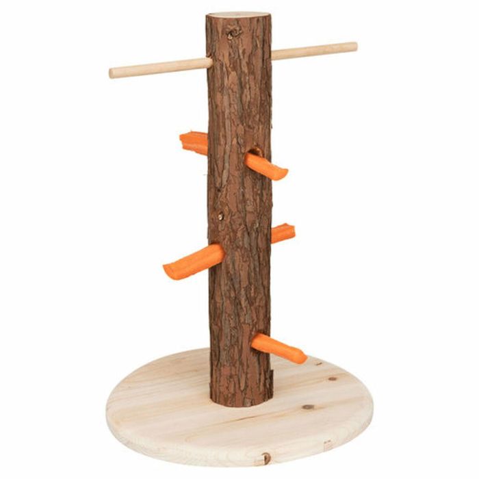 Comedero Trixie Madera Ø 25 × 36 CM Marrón 3 Comedero Trixie Madera Ø 25 × 36 CM Marrón 3