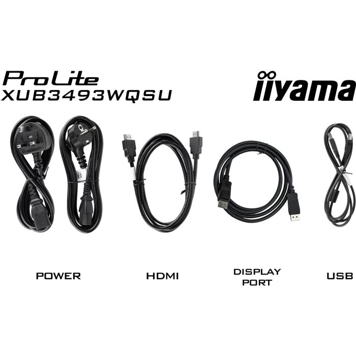IIYAMA XUB3493WQSU-B6 86.36cm 34Zoll UW IPS-panel 3440x1440 120Hz 21:9 400cdm 1000:1 1ms 4 IIYAMA XUB3493WQSU-B6 86.36cm 34Zoll UW IPS-panel 3440x1440 120Hz 21:9 400cdm 1000:1 1ms 4