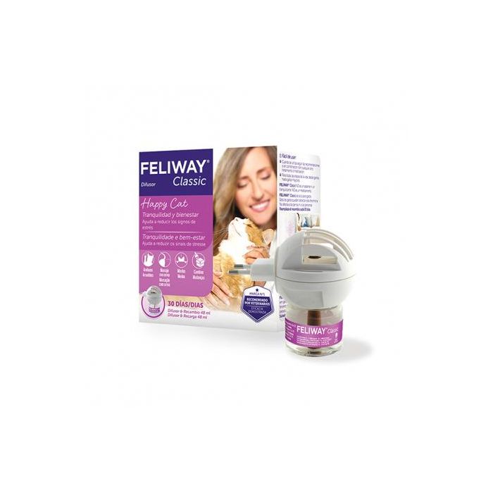 Feliway Classic Classic Difusor + Recambio 48 mL