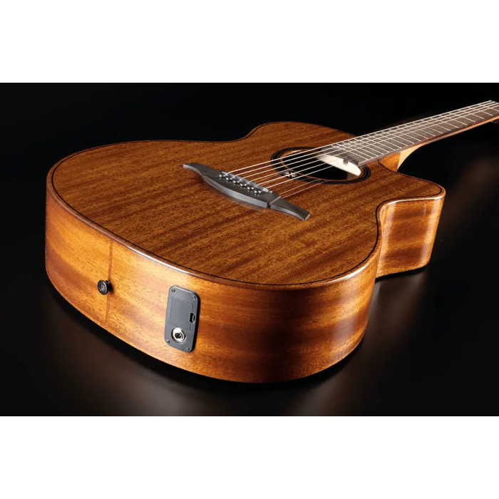 LAG Tramontane 98 Guitarra Acústica Auditorium Cutaway Electroacústica Caoba Maciza Natural 6 LAG Tramontane 98 Guitarra Acústica Auditorium Cutaway Electroacústica Caoba Maciza Natural 6