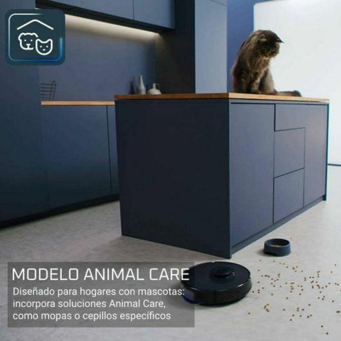 Rowenta RR8575WH Robot Aspirador Explorer Serie 75 S Animal y Allergy Friegasuelos con Navegación Láser Autonomía 120min 18