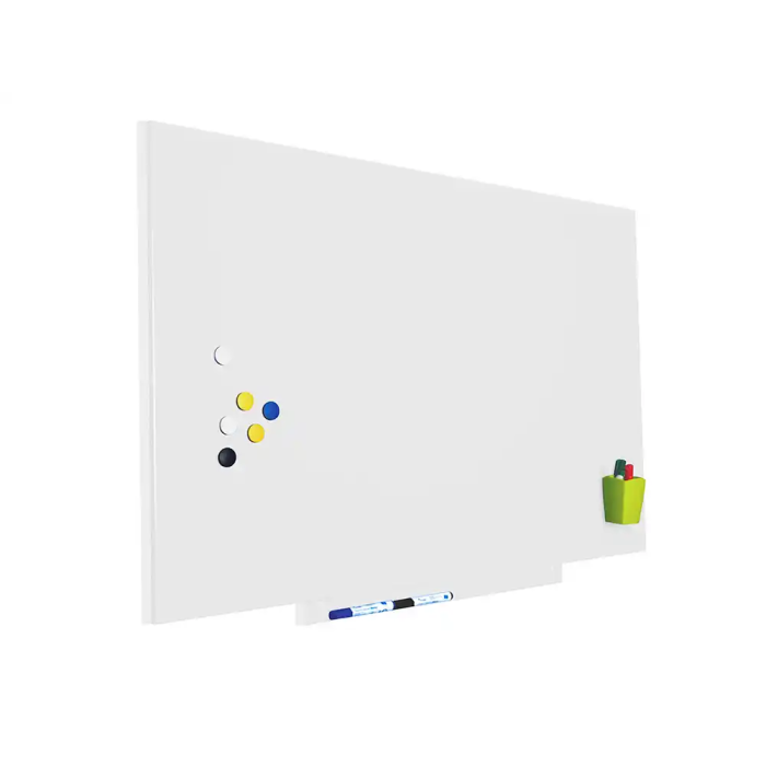 Rocada Pizarra Blanca RD-6420R Skin Modular Sin Marco Superficie Lacada Magnética 75x115 cm 1