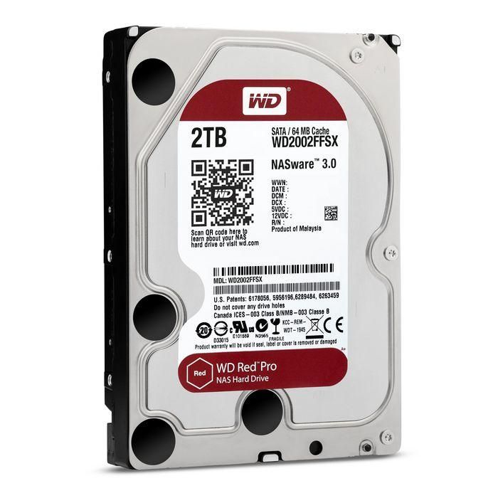 Western Digital 2TB, 3.5", SATA 6Gb/s, 7200 RPM, 64MB 1 Western Digital 2TB, 3.5", SATA 6Gb/s, 7200 RPM, 64MB 1