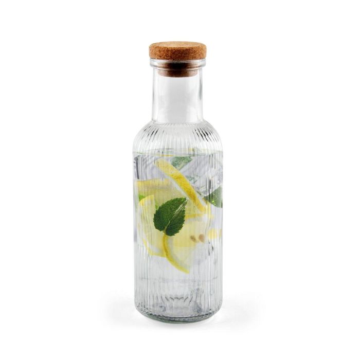 Botella de Cristal La Mediterránea Vidrio 1 L (24 Unidades) 1 Botella de Cristal La Mediterránea Vidrio 1 L (24 Unidades) 1