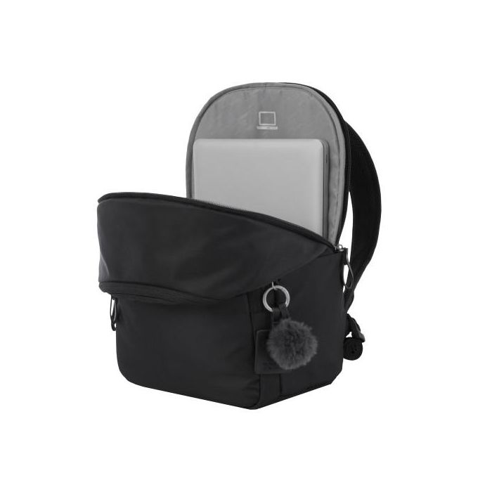 Totto Mochila Mujer Adelaide 3 para Portátil 13" MA04ADE003-22100-N01 Negro 15 Litros 3