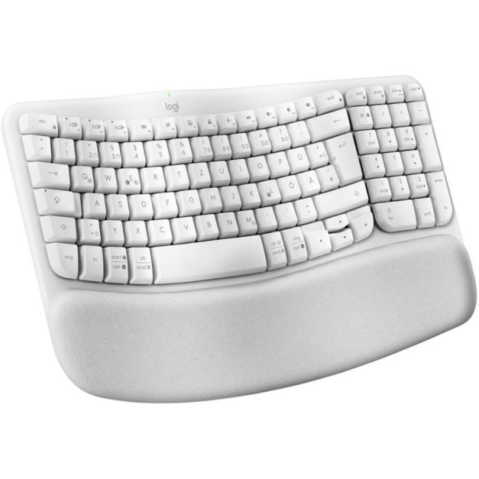 Logitech Wave Keys wireless ergonomic keyboard - OFFWHITE - (DE) - 2.4GHZ/BT - N/A - CENTRAL-419 - UNIVERSAL 3 Logitech Wave Keys wireless ergonomic keyboard - OFFWHITE - (DE) - 2.4GHZ/BT - N/A - CENTRAL-419 - UNIVERSAL 3