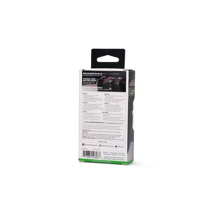 Power A Batería Recargable 1523021-01 para Xbox Series X|S y Xbox One, 1100 mAh, 20+ Horas de Juego, Licencia Oficial Xbox 7