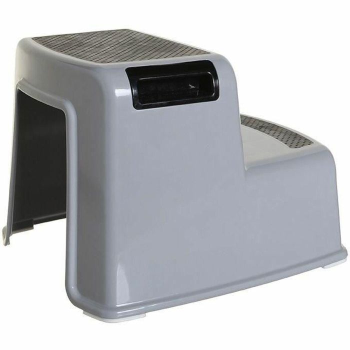 Dreambaby Taburete con Escalera Antideslizante y Texturizado DRE9312742406868 Gris y Negro Hasta 80kg 3