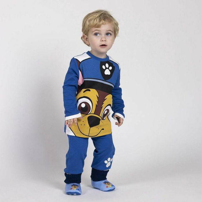 Pijama Infantil The Paw Patrol Azul 4 Pijama Infantil The Paw Patrol Azul 4
