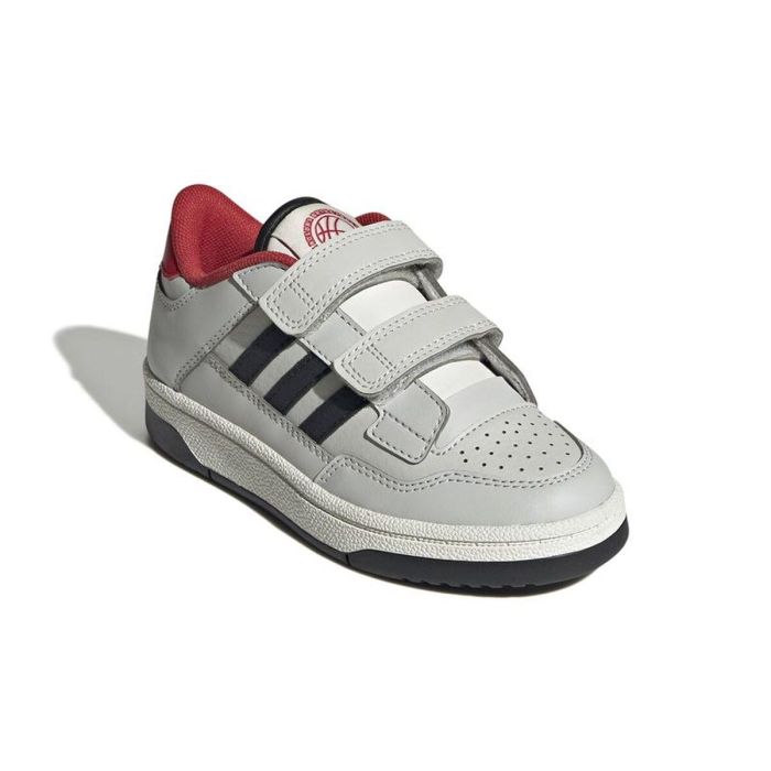 Zapatillas Deportivas Infantiles Adidas Rapid Court Cf Gris claro S Zapatillas Deportivas Infantiles Adidas Rapid Court Cf Gris claro S