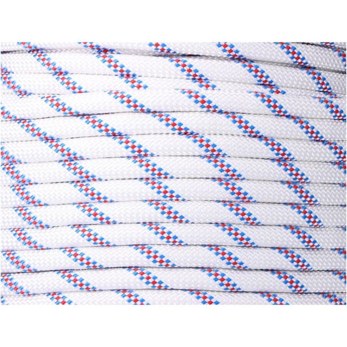 Driza trenzado poliéster blanco distintivo 14 mm x 100 m 1 Driza trenzado poliéster blanco distintivo 14 mm x 100 m 1