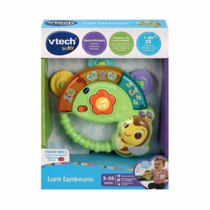 Vtech Baby VT80558605 Pandereta Vtech-Lumi 3 Vtech Baby VT80558605 Pandereta Vtech-Lumi 3