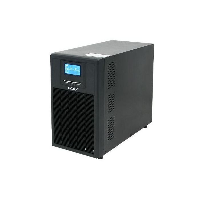 Phasak PH 9230 SAI Online 3000 VA / 2700 W Doble Conversión Real Monofásico Torre LCD