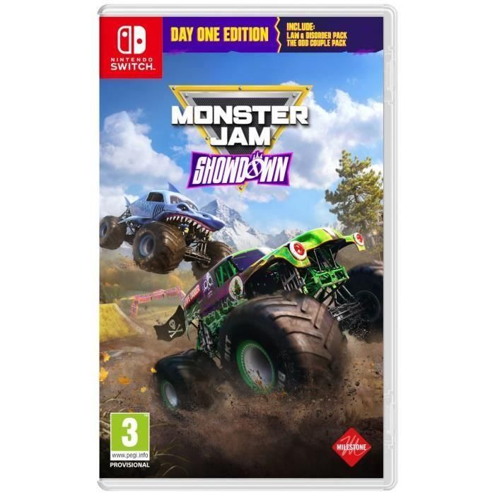 Monster Jam Showdown - Juego de Nintendo Switch - Edición del primer día Monster Jam Showdown - Juego de Nintendo Switch - Edición del primer día