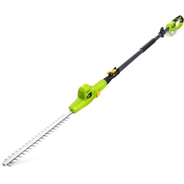 Fieldmann FZN 70405-0 Cortasetos telescópico inalámbrico - Herramienta de jardinería potente y versátil