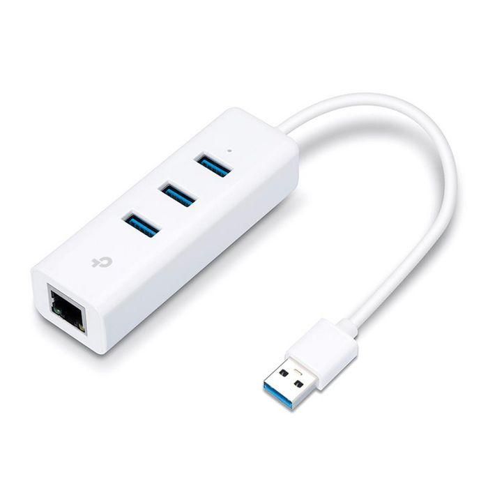 TP-Link UE330 Hub USB 3.0 de 3 Puertos con Ethernet Gigabit RTL8153, Conexión de Red Cableada de 1000 Mbps, Compatible con Windows, Mac, Chrome OS y Linux 1 TP-Link UE330 Hub USB 3.0 de 3 Puertos con Ethernet Gigabit RTL8153, Conexión de Red Cableada de 1000 Mbps, Compatible con Windows, Mac, Chrome OS y Linux 1