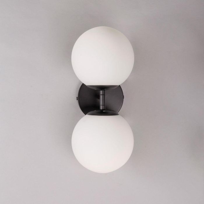 As Sib Aplique de Pared SKD-W1019, Diseño Retro con Casquillo E27, Ideal para Salón, Dormitorio o Cocina