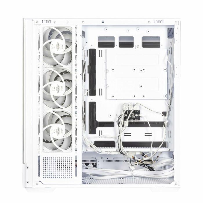 Zalman P40 DS WHITE Midi Tower Blanco para PC con Pantalla LCD 9.1", Compatible ATX, Micro ATX, Mini-ITX 9