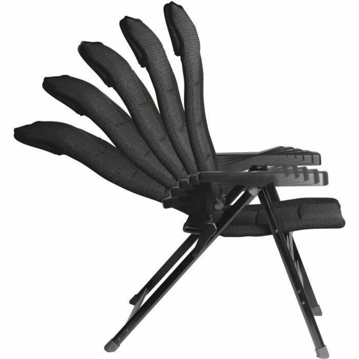 Soplair Sillón MAJOR Negro con Respaldo Regulable en 5 Posiciones, Lona 3D Mesh y Estructura de Aluminio 2