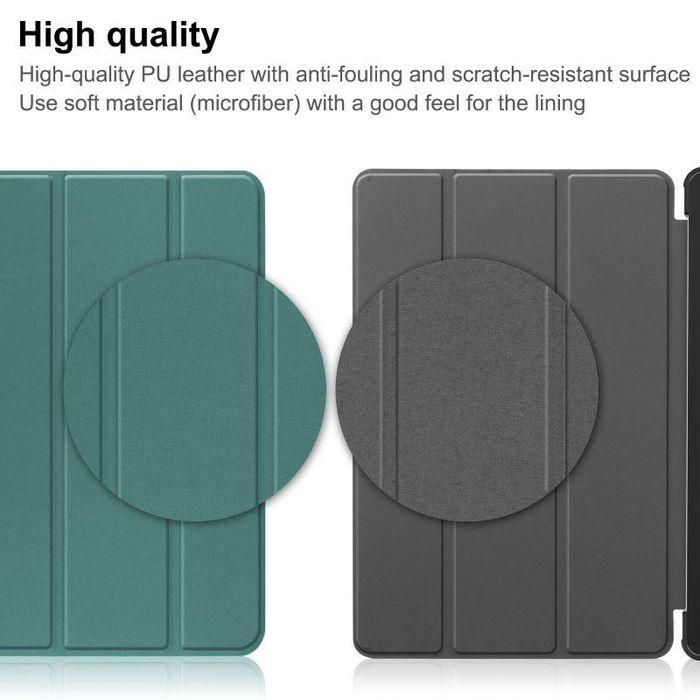 CoreParts Cover for Xiaomi Redmi Pad 10.61 2022. Tri-fold Caster Hard Shell Cover with Auto Wake Function - Dark Green 6 CoreParts Cover for Xiaomi Redmi Pad 10.61 2022. Tri-fold Caster Hard Shell Cover with Auto Wake Function - Dark Green 6