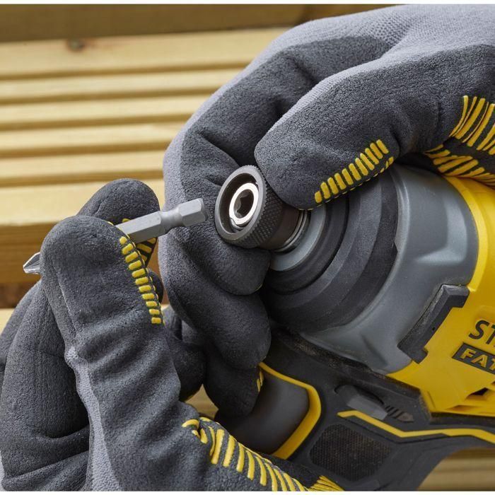 Atornillador de impacto - STANLEY FATMAX V20 - SFMCF810D2K-QW - 170 Nm Brushless - Litio 18V - 2 Baterías 2Ah 4 Atornillador de impacto - STANLEY FATMAX V20 - SFMCF810D2K-QW - 170 Nm Brushless - Litio 18V - 2 Baterías 2Ah 4
