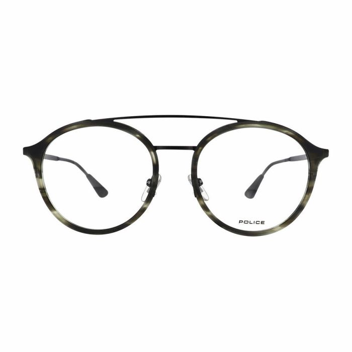 Montura de Gafas Hombre Police VPL688-524ATM Gris Ø 52 mm 1 Montura de Gafas Hombre Police VPL688-524ATM Gris Ø 52 mm 1