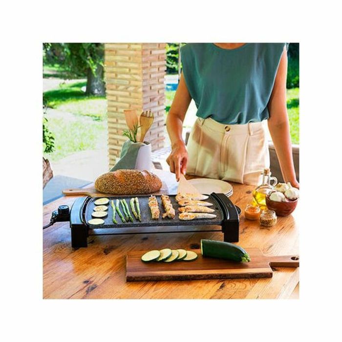 Plancha de Asar Cecotec Tasty&Grill 3000 RockWater 2600 W 4 Plancha de Asar Cecotec Tasty&Grill 3000 RockWater 2600 W 4