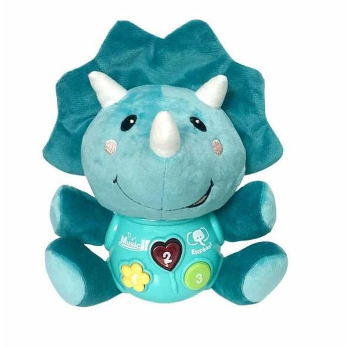 Peluche Musical 24 cm Dinosaurio